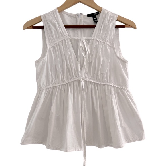 Aqua Bloomingdale’s top. - Picture 1 of 4